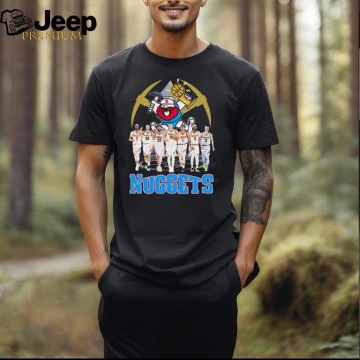 Official Denver Nuggets Team Basketball Player Logo Shirts