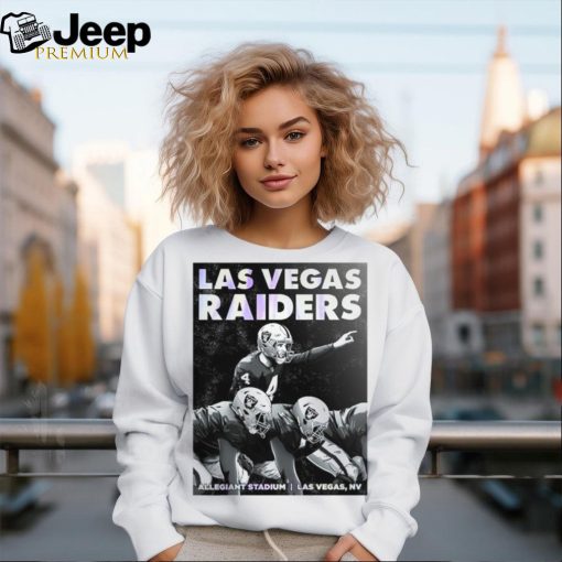 Official Derek Carr Las Vegas Raiders Phenom Gallery Allegiant Stadium T shirt