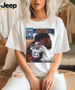 Official Derrick Henry Tennessee Titans Unsigned Brian Kong T shirt