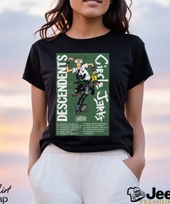 Official Descendents x Circle Jerks September Shows 2024 Poster Shirt