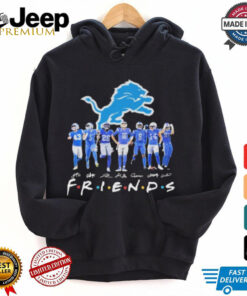 Official Detroit Lions Football Friends Of Legends Team 2024 T Shirt