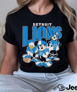 Official Detroit Lions Mickey Donald Duck And Goofy Football Team 2024 T shirt