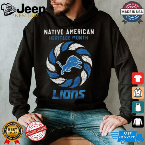 Official Detroit Lions Native American Heritage Month 2024 Shirt