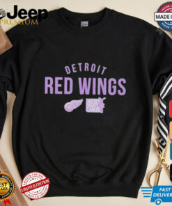 Official Detroit Red Wings Richmond Resilient Hockey Fights Cancer Shirt