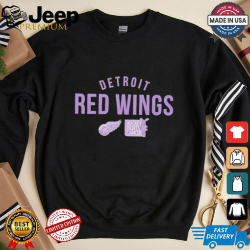 Official Detroit Red Wings Richmond Resilient Hockey Fights Cancer Shirt