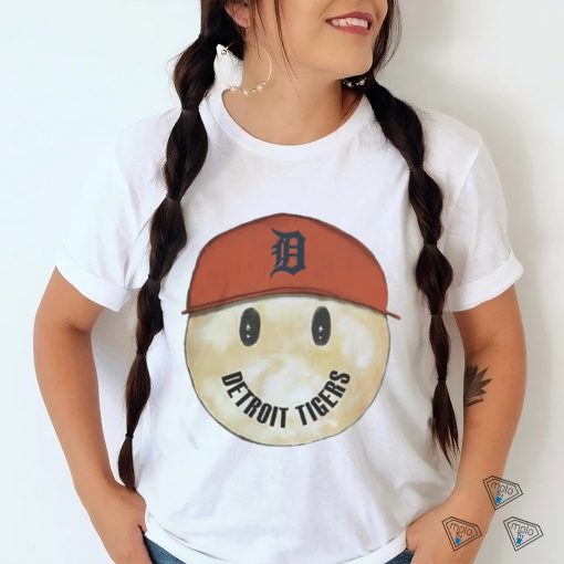 Official Detroit Tigers Smiley T Shirt