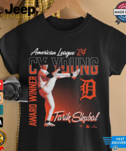 Official Detroit Tigers Tarik Skubal 2024 American League Cy Young Award Winner Shirt