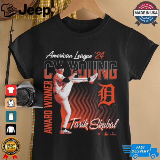 Official Detroit Tigers Tarik Skubal 2024 American League Cy Young Award Winner Shirt