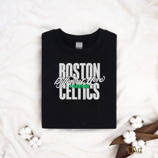 Official Different Here Playoffs 2024 Boston Celtics Shirt