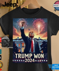 Official Digital Download Trump Won Trump 47 President Shirt