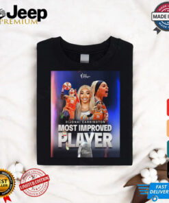 Official Dijonai Carrington Connecticut Sun 2024 WNBA Most Improved Player Poster t shirt