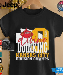 Official Divine Doinking 2024 Kansas City Chiefs Division Champions Shirt