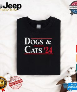 Official Dogs And Cats 2024 They’re Eating The Dogs Shirt