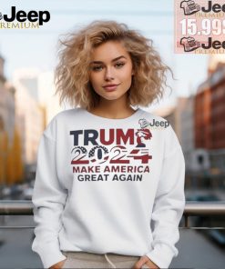 Official Donald Trump 2024 make America great again T shirt