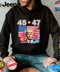 Official Donald Trump Make America Great Again 45 And 47 T Shirt