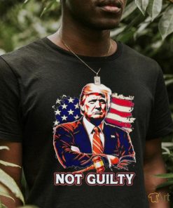 Official Donald Trump Not Guilty Shirt