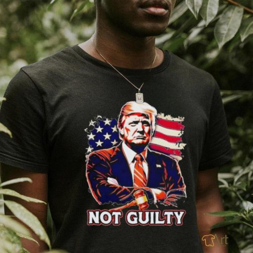 Official Donald Trump Not Guilty Shirt