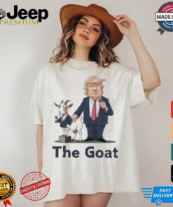 Official Donald Trump The Goat 2024 Shirt