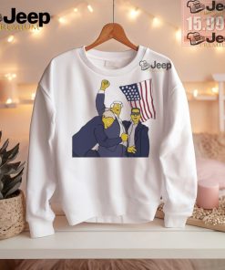 Official Donald Trump The Simpson Trump Shot shirt