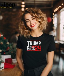 Official Donald Trump and Doug Burgum 2024 Election T Shirt