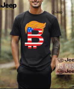 Official Donald Trump orange American man bitcoin T shirt