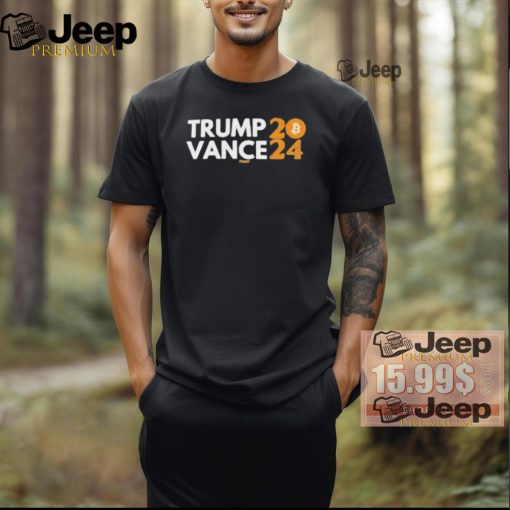 Official Donald Trump vance 2024 bitcoin T shirt