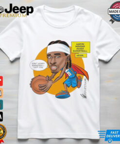 Official Don’t Worry Basketball I Got You Aaron Wiggins Saves Basketball Oklahoma City Thunder NBA Cartoon t shirt