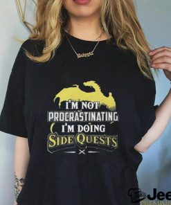 Official Don’t piss me dungeons and dragons i’m not procrastinating i’m doing side quests shirt