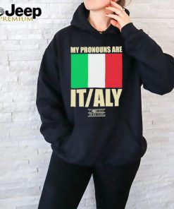 Official Dorian Electra My Pronouns Are Italy Shirt