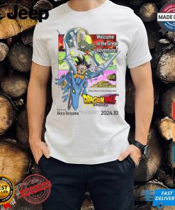 Official Dragon Ball Daima Welcome To The Great Adventure October 2024 poster t shirt