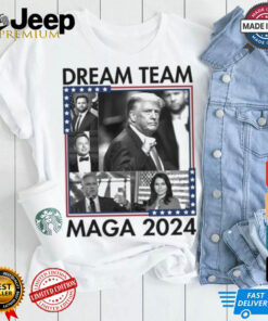 Official Dream Team Maga 2024 Trump Won 2024 Shirt