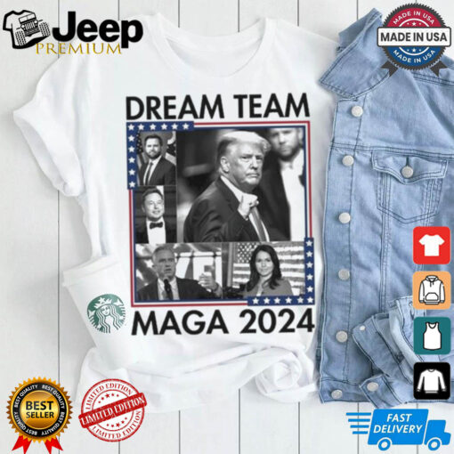 Official Dream Team Maga 2024 Trump Won 2024 Shirt