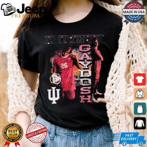 Official Drew Gaydosh Indiana Hoosier Soccer 90’s Graphic t shirt