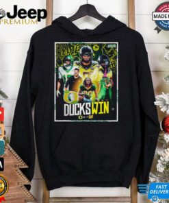 Official Ducks Win Oregon Ducks vs. Michigan Wolverines 38 17 Another Ducks W Poster t shirt