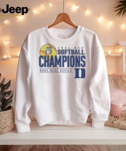 Official Duke Blue Devils 2024 ACC Softball Conference Tournament Champions Base Stealer Shirt