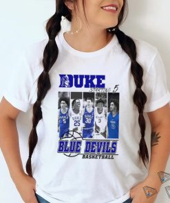 Official Duke Blue Devils Basketball Starting 5 shirt