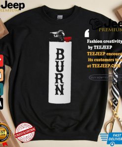 Official Eajpark Burn White Lighter t shirt