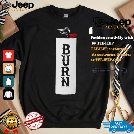 Official Eajpark Burn White Lighter t shirt