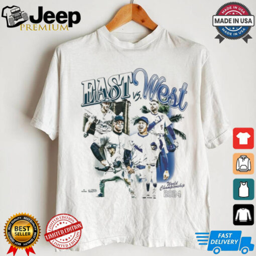 Official East New York Yankees vs. West Los Angeles Dodgers World Championship 2024 Shirt