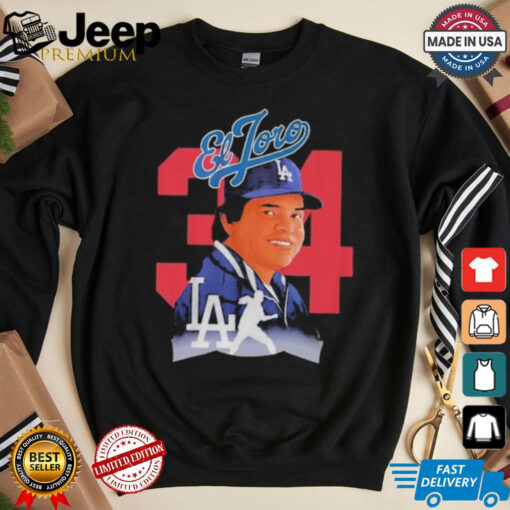 Official El Toro 34 Fernando Valenzuela Shirt