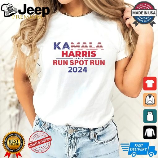 Official Election Run Spot Run Donald Trump Debate 2024 Kamala T Shirt