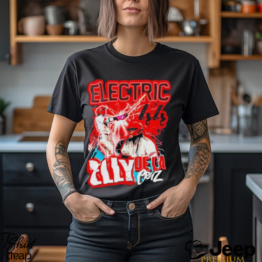 Official Electric elly de LA cruz cincinnatI reds shirt