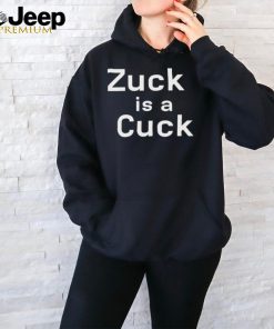 Official Elon Musk Zuck Is A Cuck t shirt