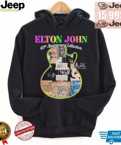 Official Elton John 60th Anniversary Collection Signature shirt