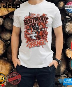 Official Eskimo Joe’s Bustinout Orange Cowboys T shirt