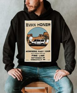 Official Evan Honer Sep 29 2024 Fine Line in Minneapolis MN Poster Shirt