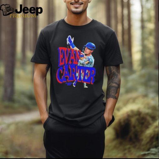 Official Evan jason carter 32 Texas rangers mlb T shirt