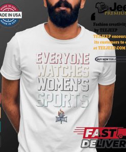 Official Everyone Watches Women’s Sports Indy Ignite Volleyball EST 2024 Shirt