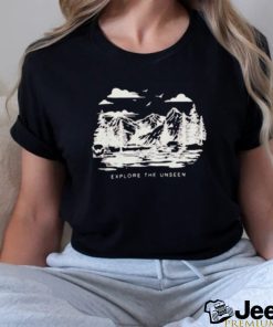 Official Explore The Unseen Mountain T Shirt