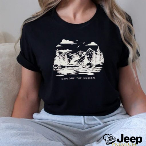 Official Explore The Unseen Mountain T Shirt